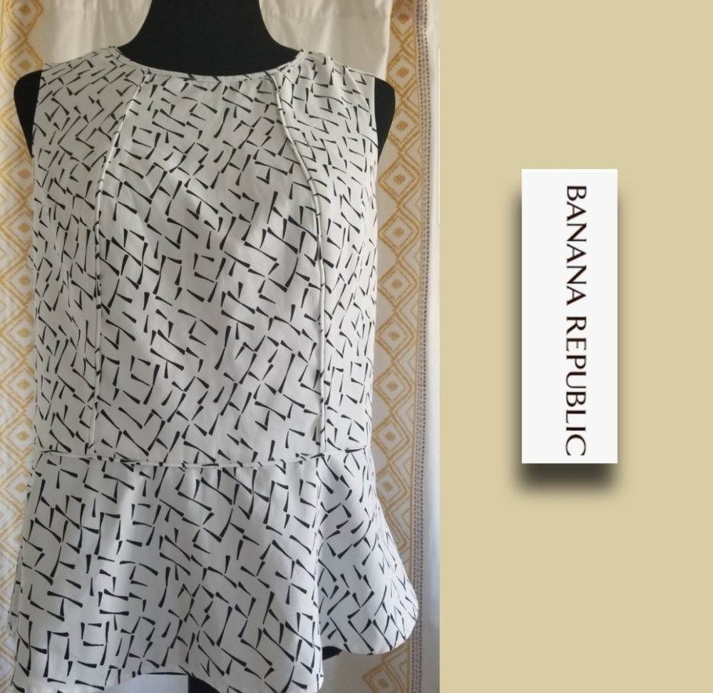 Banana Republic Peplum Top